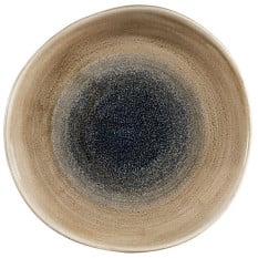Stonecast Aqueous Blue Round Trace Bowl 9.8"