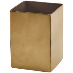 GenWare Gold Plated Stainless Steel Sachet Holder 5 x 6.8cm (Pack of 12)