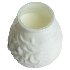 Lowboy Candles Wax Filled Glass Jar 70 Hour White (Pack of 6)