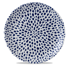 Dudson Terrazzo Blue Coupe Plate 11.25 Inch