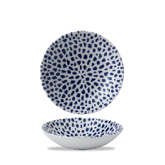Dudson Terrazzo Blue Coupe Bowl 7.25 Inch