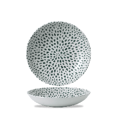 Dudson Terrazzo Green Coupe Bowl 9.75 Inch