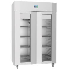 Polar U-Series Energy Double Door Upright Display Freezer 1400 Litre