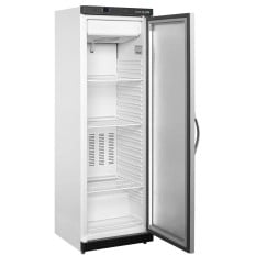 Tefcold Upright Display Freezer Silver 400 Litre