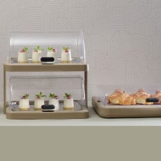 Hendi UNIQ Cooling Display Roll Top Double Beige
