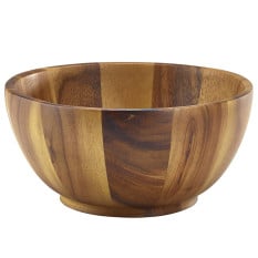 Acacia Wood Bowl 20x10cm