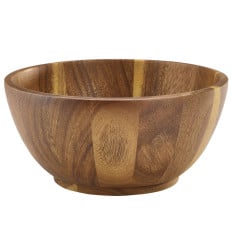Acacia Wood Bowl 25x12cm