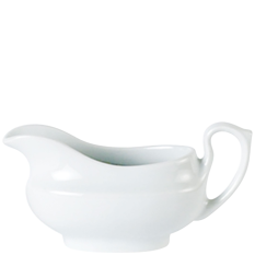 Porcelite White Mini Sauce Boat 140ml/5oz (Pack of 6)