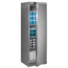 Tefcold Upright Fridge Silver 361 Litre