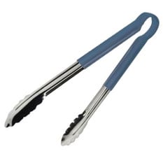 Stainless Steel Utility Tong 12 Inch 30cm Blue