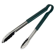 Stainless Steel Utility Tong 12 Inch 30cm Green