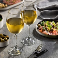 Vicrila Syrah Toughened Wine Glasses 250ml/8.8oz (Pack of 6)