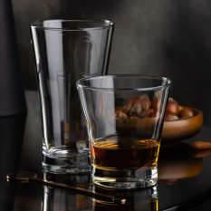 Vicrila Toughened Aran Rocks Tumblers 350ml/12.25oz (Pack of 12)