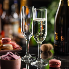 Vicrila Victoria Toughened Champagne Flutes 170ml/6oz (Pack of 6)