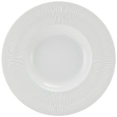 Incise Porcelain Solara Winged Soup Bowl 24cm/9.5" (Pack of 4)
