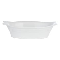 Porcelite Bakeware Oval Dish White 24cm (Pack of 4)