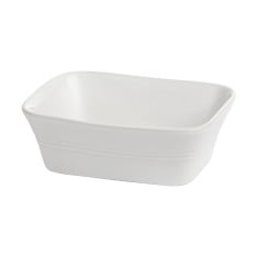 Porcelite Bakeware White Rectangular Dish 16.5cm