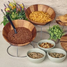 GenWare Acacia Wood Bowl 30 ∅ x 10cm