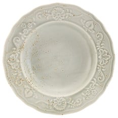 Reverie Porcelain Iris Deep Winged Plate 26.5cm/10.5" (Pack of 6)