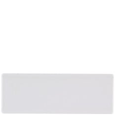 Churchill White Oblong Chefs Plates 24.7 x 8.8cm/9.6875 x 3.4375" (Pack of 6)
