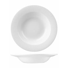 WHBALRSB1 Churchill Bamboo Rimmed Bowl 24.9cm 50cl