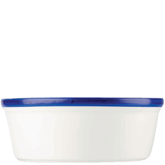 Churchill Retro Blue Round Pie Dish 13.5cm/5.31" (Pack of 12)