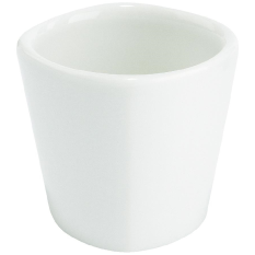 Churchill Bit on the Side Square White Dip Pot 57ml/2.01oz (Pack of 24)