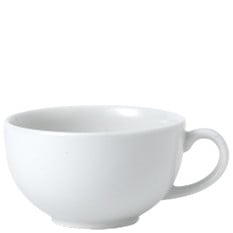Churchill Café White Cappuccino Cup 10oz (Pack of 12)