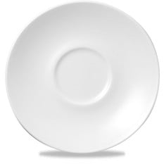Cafe White Saucer 15.6cm