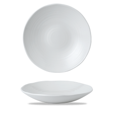 Dudson White Organic Coupe Wobbly Bowl 11.375 Inch (Pack of 6)