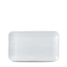 Dudson White Organic Rectangular Plate 27 x 16cm/10.63 x 6.25" (Pack of 12)