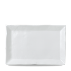 Dudson White Rectangle Tray 11.125x7.375 Inch (Pack of 6)