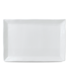 Dudson White Rectangle Tray 13.5 x 9.125 Inch (Pack of 6)