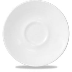 Cafe White Espresso Saucer