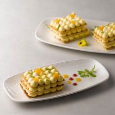 Churchill Isla White Oblong Plate 18.9 x 35.5cm/7.44 x 13.94" (Pack of 6)