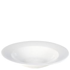 Isla White Rimmed Bowl 24.9cm