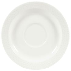 Churchill Isla White Saucer 15cm/5.875" (Pack of 12)