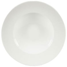 Isla White Wide Rim Bowl 28cm