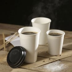Disposable Paper Cup Single Walled White 355ml/12oz (Pack of 1000)