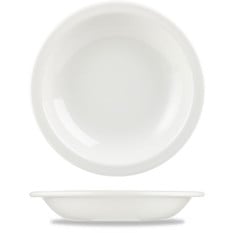 Nova White Nova Rimmed Soup Bowl 8.25"