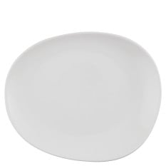 Churchill Opal White Organic Plate 26cm/10.2" (Pack of 12)