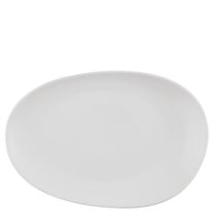 Churchill Opal White Organic Platter 34.5 x 23.5cm/13.6 x 9.3" (Pack of 6)