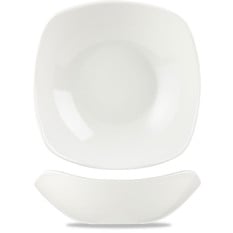 X Squared White Bowl 8 Inch