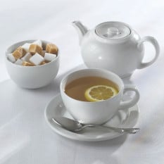 Churchill Profile White Lid For Sugar Bowl WHSSGR1 (Pack of 12)