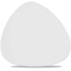 Lotus White Plate 12 Inch