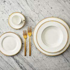 William Edwards Burnished Gold Classic Plate 16.8cm/6.5" (Pack of 12)