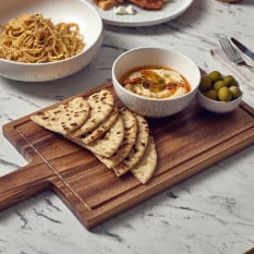 GenWare Acacia Wood Handled Serving Board 44 x 22 x 2cm