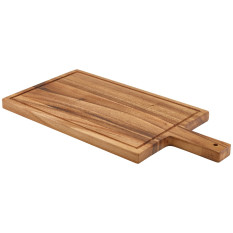 GenWare Acacia Wood Handled Serving Board 44 x 22 x 2cm