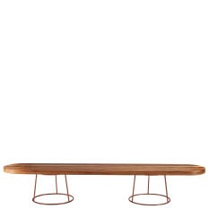 GenWare Acacia Wood Plinth 120 x 22cm