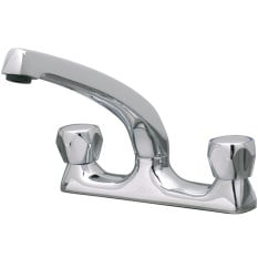 CaterTap WRCT-500MD 1/2 Inch Dome Head Mixer Tap Deck Mounted